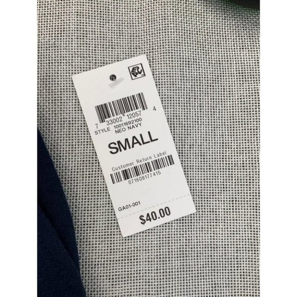 Alfani Mens Moisture-Wicking Pajama Shorts Dark Blue Size S - Picture 6 of 12